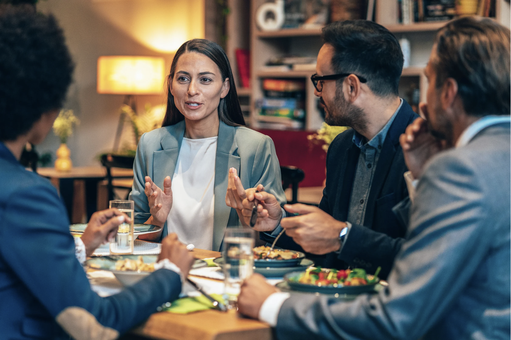 The Referral Community networking lunch at The Murray Break Sports Grill