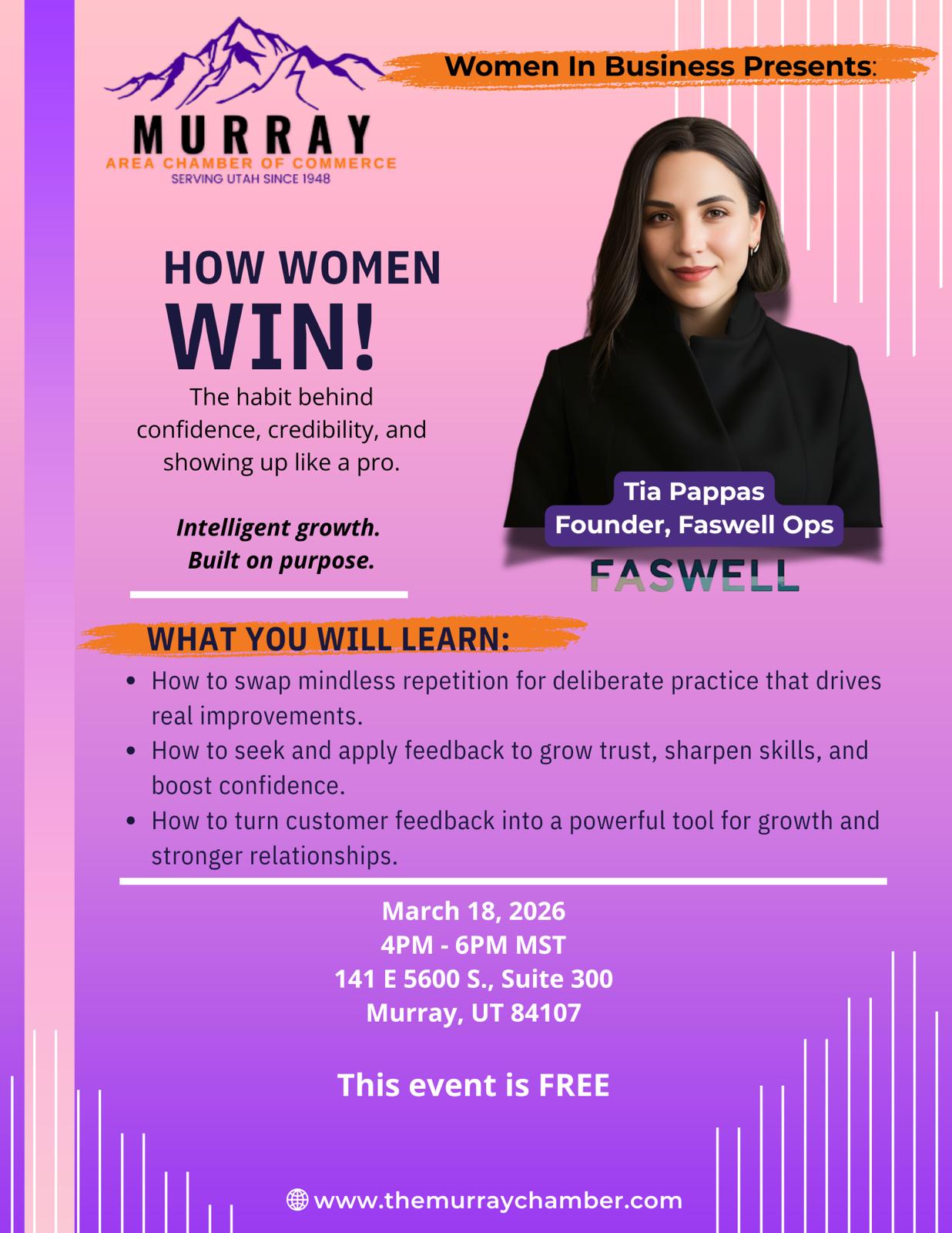 Women in Business networking event at the Murray Chamber